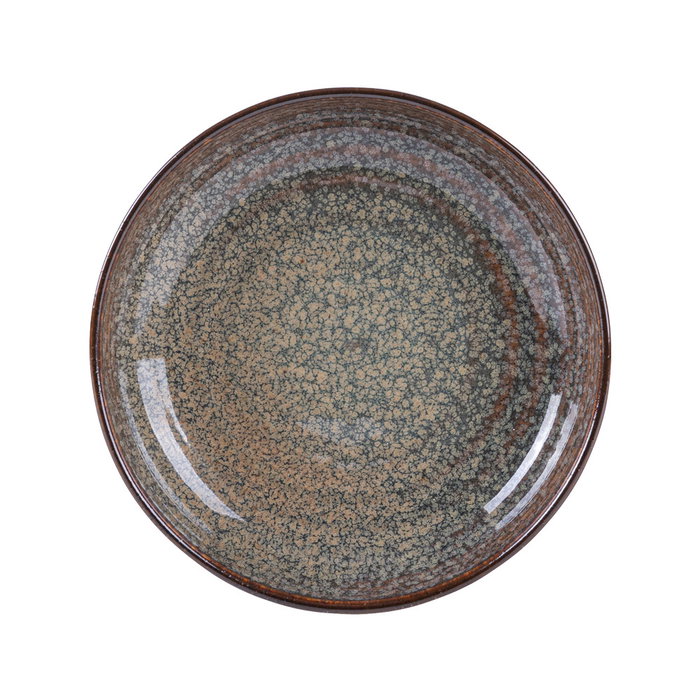 Avet Plato Hondo Gris Antique Diámetro 20,5 cm Acabado Brillante (6 Unidades)